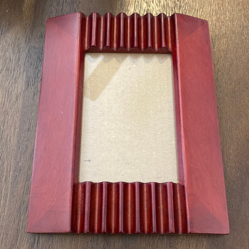 Wood Fetco International Inc. Hand-Crafted 1995 3x5 Picture Photo Frame